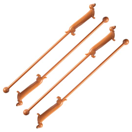 Novelty Drink Stirrers, 4ct.